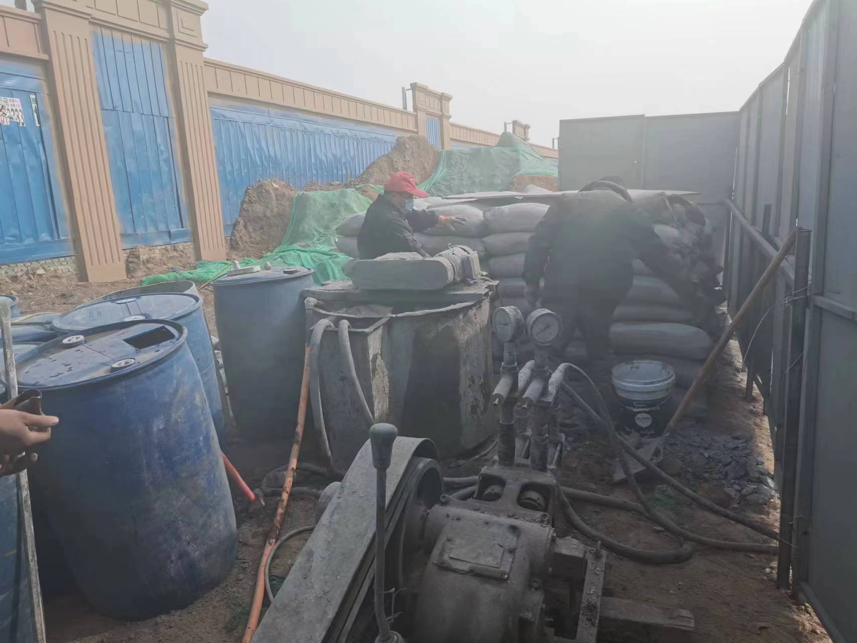 黎城地基沉降注浆加固